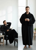 Kapüşonlu Erkek Giyilebilir Battaniye